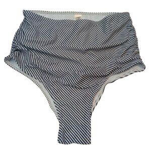 NWT Edel Qual Bikini Tankini High Waisted Swimsuit Bottom Women sz M